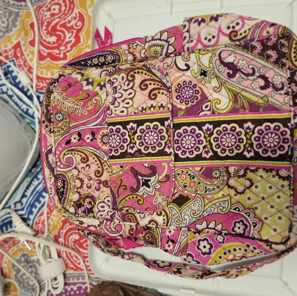 Vera Bradley 3pc set small backpack,  wallet and cosmetic bag - Picture 3 of 13